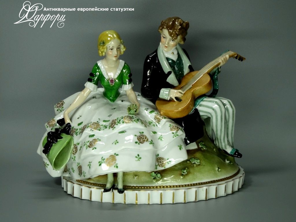 Фарфоровая статуэтка Германия Muller&Co 1650